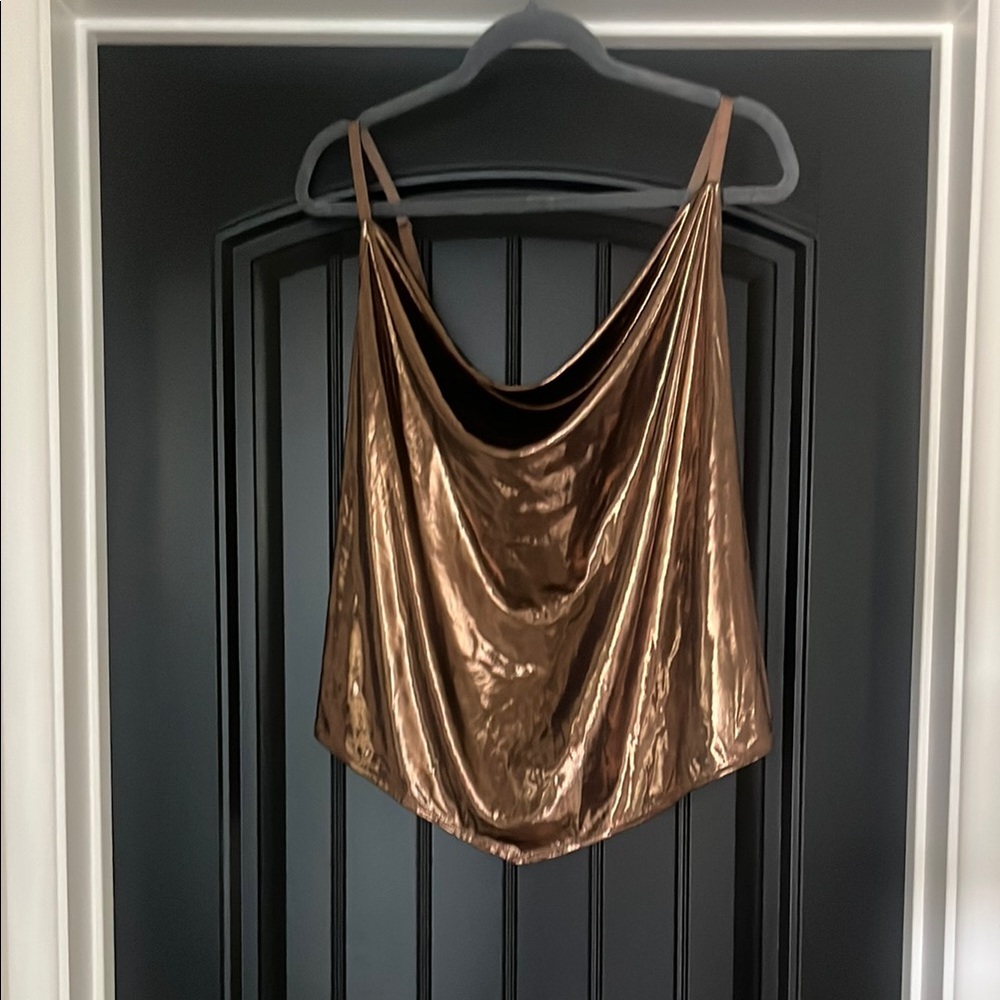Torrid Metallic Bronze Camisole